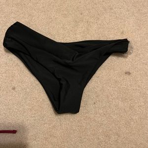 Black bikini bottoms